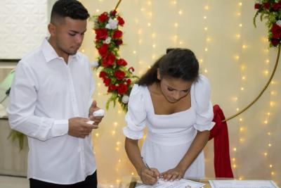 Casamento coletivo iniciou celebração de 50 Anos da Assembleia de Deus em Laranjeiras do Sul 